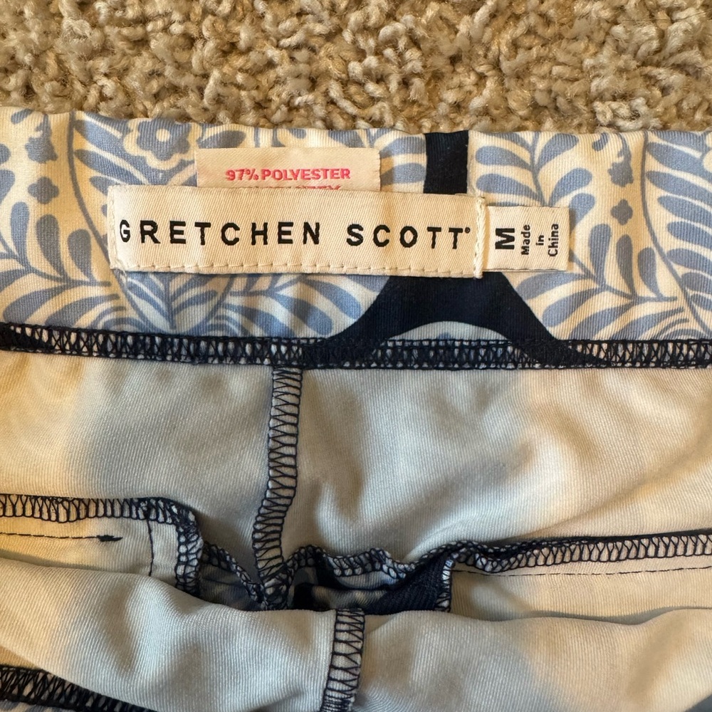 Gretchen Scott Designs Blue and White Skort - Picture 2 of 2